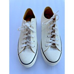 CONVERSE WHITE PLATFORM SNEAKERS SZ 10